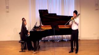 Trombone Ropartz Piece en mi bmoll [upl. by Herrick]