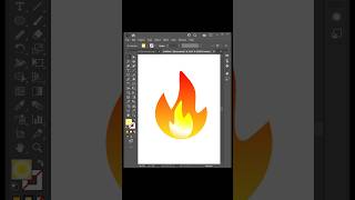 🔥 Emoji Logo Design in Adobe Illustrator tutorial adobeillustrator fire [upl. by Assin]