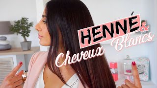 CHEVEUX BLANCS amp COLORATION Végétale Henné  Mes Astuces ✨🌿 [upl. by Rubin889]