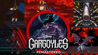 Gargoyles Remastered All Bosses [upl. by Genvieve219]