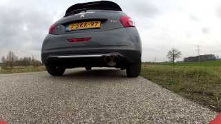 208GTiBlogcom  Peugeot 208 GTi 16 THP 200  Milltek Cat Back Exhaust System [upl. by Malchy]