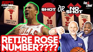 Should the Chicago Bulls Retire Derrick Roses Number  Shot or No Shot [upl. by Deevan]