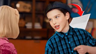 Young Sheldon Unscripted Moments That Were Kept in the Show [upl. by Esertap]