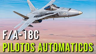 Tutorial Autopilotos del FA18C en DCS World [upl. by Horne]