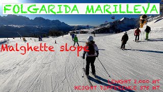 MARILLEVA FOLGARIDA  MALGHETTE SLOPE 10 [upl. by Nangatrad254]