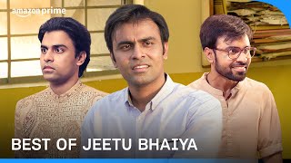 Best Of Jeetu Bhaiya On Prime Video India  Panchayat Permanent Roommates Dry Day Immature [upl. by Marfe313]