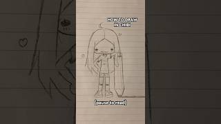 how to draw chibi tutorial ☆ tutorial helpful chibi drawing artist art cute doodle [upl. by Fonz]