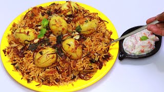 Egg Biriyani In Kadai  സൂപ്പർ മുട്ട ബിരിയാണി  Mutta Biriyani Recipe  Egg Biriyani  Biriyani [upl. by Uball]