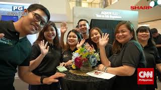 Sharp Aquos XLED Launching Event CNN Philippines Feature [upl. by Beane370]