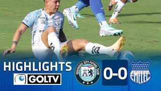 Guayaquil City FC 0  0 Emelec  GOLES  Liga Pro Ecuador [upl. by Ahsyia]