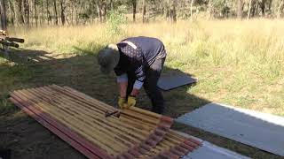 Davos Tips  SNIP amp RIP method  How to cut corrugated ironroofing tin [upl. by Lanford]