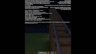 Extremely fast minecart [upl. by Atinev]