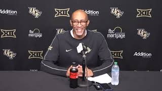 UCF Mens Basketball Postgame Press Conference  vs Milwaukee [upl. by Akisey]