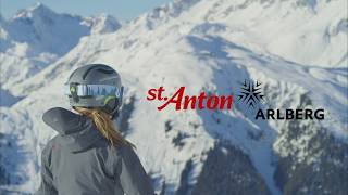 Skiing in the RENDL area  St Anton am Arlberg [upl. by Mcgray641]