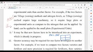 Revised Split Plot Design  Statistics 703 Lec  1 [upl. by Okorih]