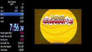 PB Papas Cheeseria  Rank 5 Speedrun in 1529 [upl. by Sisi]