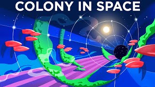 How to Build a Space Colony  Visualizing The Future [upl. by Neelasor]