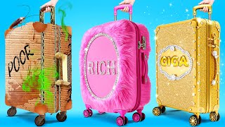 Rich vs Poor Parents On Vacation Revealing the Best Travel Hacks by 123 GO [upl. by Bartholomeus547]