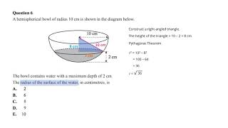 FM VCAA 2017 Exam 1 Module 3 Geometry and measurement  Solutions [upl. by Teodoor]