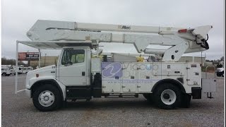 Bucket Truck with Lift Altec A55EOC Year 2000 [upl. by Angele]