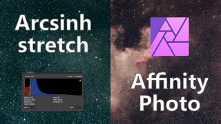 Rozšíření dynamického rozsahu pomocí Arcsinh v Affinity Photo [upl. by Einhpets]