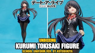 Date A Live  Kurumi Tokisaki School Uniform Ver 17 Scale Figure Kotobukiya  Unboxing amp Review [upl. by Aelyak232]