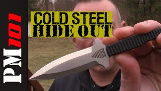 2016 Neck Knives Series PT 1 Cold Steel Hide Out  Preparedmind101 [upl. by Perkin800]