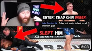 MMA GURU Reacts to Drew Dobers KO on Bobby Green Mr Jewru Reupload [upl. by Dawna747]