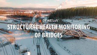 Dewesoft solutions for structural health bridge monitoring  Dewesoft Monitoring [upl. by Anaid845]