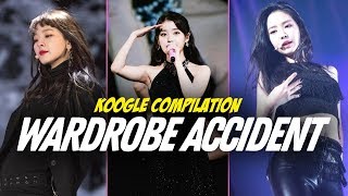 KPop Wardrobe Accidents  KPOP COMPILATION [upl. by Nrubua]