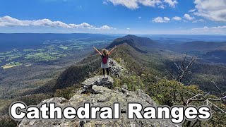 Southern Circuit Cathedral Ranges Canyon Track Sugarloaf Peak and Razorback Track Victoria [upl. by Fania278]