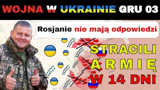 03 GRU Rosyjscy Generałowie W PANICE Rosyjscy Żołnierzy PRZEŻYWAJĄ 14 DNI  Wojna w Ukrainie [upl. by Matthei]