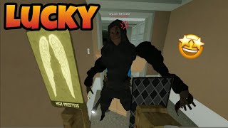 Roblox Blair  Lucky teammate GHOST hunting with squad roblox [upl. by Araec]