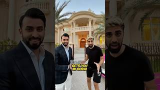 87000000 DIRHAMS ALL GOLD MANSION IN DUBAI shorts [upl. by Hughmanick]