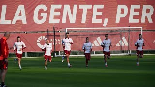 AS Roma training photos 14112024 💛❤️ football roma asroma calcio asroma ToyotaItalia [upl. by Sandro254]