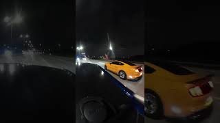 Alothman tune fbo E85 10spd vs Lund fbo e85 mt82 mustang gt [upl. by Jinny]