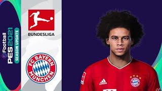 Leroy Sané PES 2021 [upl. by Ahseinod854]