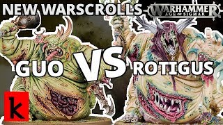 NEW NURGLE WARSCROLLS Great Unclean One  Rotigus Analysed Warhammer Age of Sigmar [upl. by Covell]