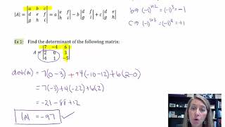 553 Examples of Finding Determinants of 3x3 Matrices [upl. by Ymeraj]