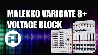 Sound Demo Malekko Varigate 8 Voltage Block [upl. by Bertine]