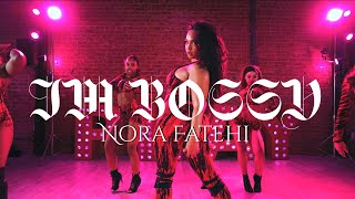 Im Bossy  Nora Fatehi  Aliya Janell Choreography  queensnlettos dancewithnora [upl. by Nahgrom800]