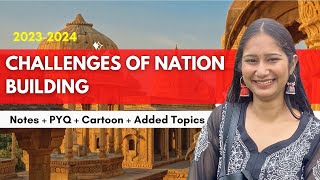 Challenges of Nation Building  Class 12  Political science One shot class12politicalscience [upl. by Magan394]