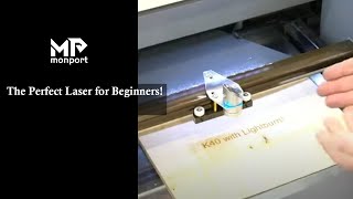 The perfect laser engraver for NEWBIES monportlaser [upl. by Ahsekel]