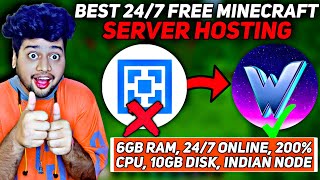 Best 247 Free Minecraft Server Hosting  6GB Ram Free Minecraft Server Hosting  Wander Cloud [upl. by Rehpatsirhc]