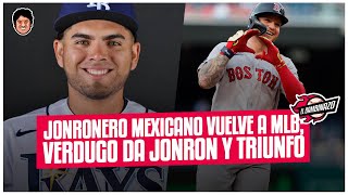 JONRONERO MEXICANO ES LLAMADO A GRANDES LIGAS ALEX VERDUGO DA JONRON Y TRIUNFO A BOSTON🔥 [upl. by Yablon851]