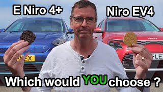 Kia Niro EV4 and E Niro 4 comparison  The difference between the Kia Niro EV 4 and 4 [upl. by Thora350]