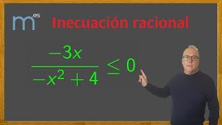 Inecuación racional inecuaciones racionales [upl. by Nekal992]