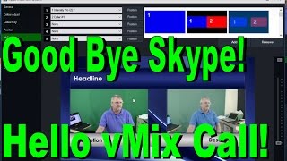 Goodbye Skype Hello vMix Call  vMix 19 Tutorial from Streaming Idiots Host Tom Sinclair [upl. by Nalani120]