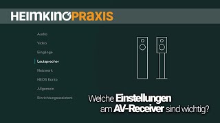 Welche Einstellungen am AVReceiver sind wichtig EP126 [upl. by Oad215]