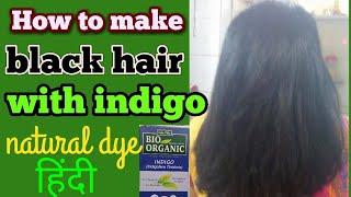 How to apply indigo powder to hair in hindi [upl. by Hogan]